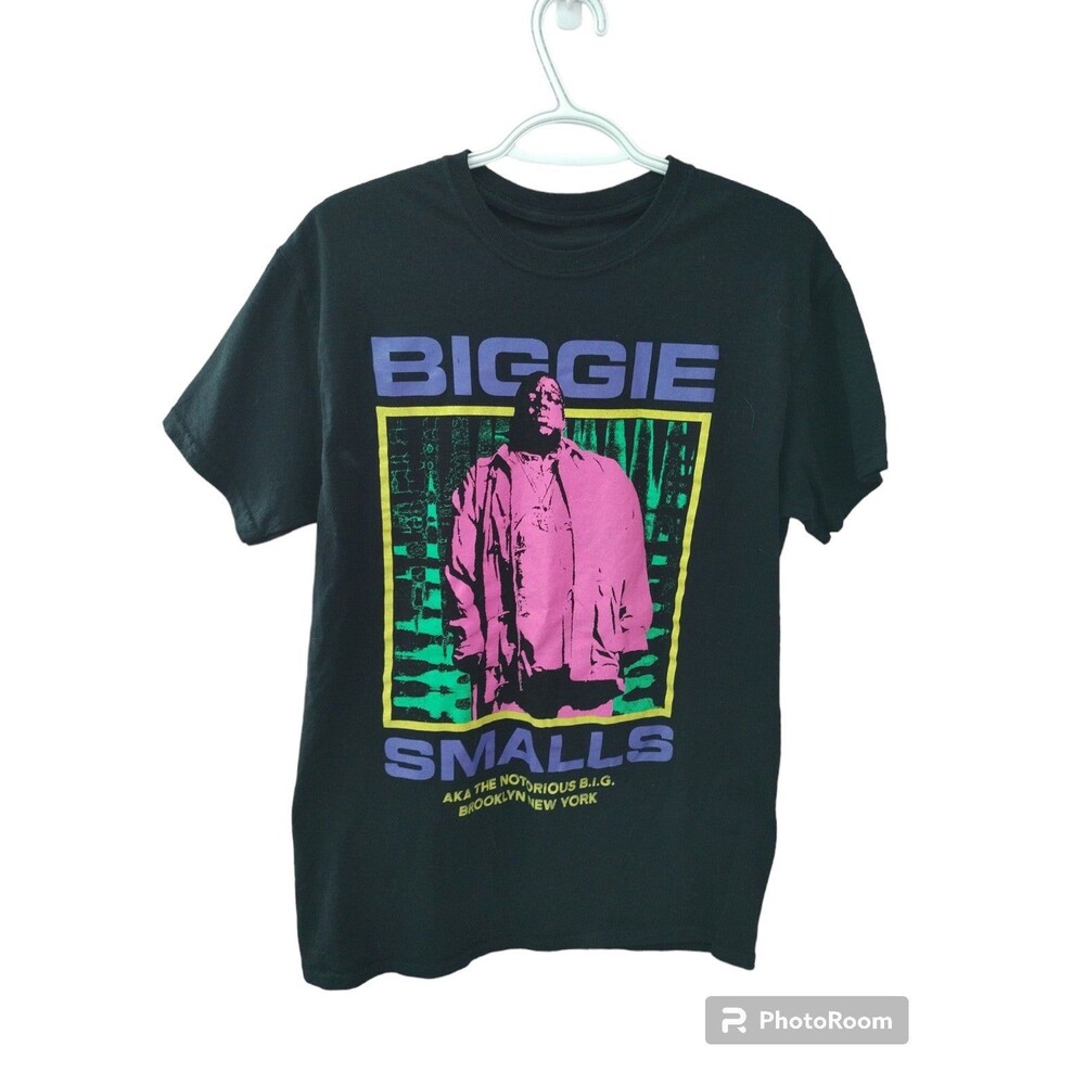 Biggie Smalls Brooklyn NY TShirt Men's Size Medium Very Hard To Find Graphic